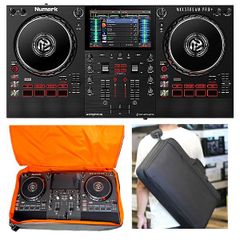 【ケースセット】Numark(ヌマーク) / Mixstream Pro+/ Wi-Fi・スピーカー内蔵 Amazon Music Unlimitedやその他の人気ストリーミングサービス対応 スタンドアローン DJコントローラー