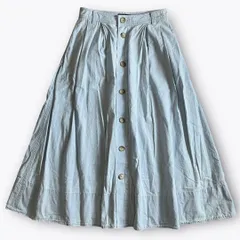 【極美品】RALPH LAUREN シャンブレースカート エスパ ウィンター着用 2000000017969のサムネイル