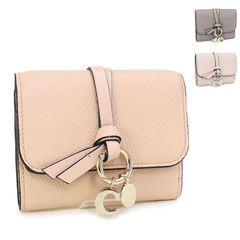 【Chloe / クロエ】レディース 折り財布 (CHC21WP945F57)  ALPHABET アルファベット スモールトリフォールドウォレット 25SS [新品]
