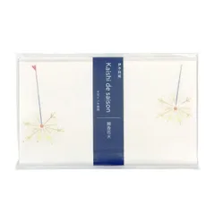 新品 saison3 de 線香花火 Kaishi 175mm×145mm 懐紙 20枚入り SAIEN No.3053 カミイソ産商(Kamiiso)