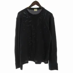アルマーニ コレツィオーニ ARMANI COLLEZIONI Tシャツ カットソー メッシュ 長袖 USAL XL 紺 ネイビー /ROのサムネイル