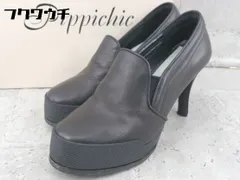 ◇ ◎ PIPPICHIC ピッピシック ヒール パンプス サイズ36 ブラック レディース 【中古】 【1002800529247】