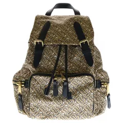 【希少】Burberry バーバリー リュック モノグラム ホースロゴ 総柄 中古・古着通販】BURBERRY (バーバリー) モノグラム リュック