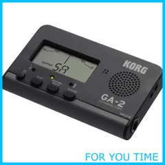 【特価商品】KORG ギター/ベース用チューナー GA-2 個人練習に最適 多弦ギター 多弦ベース フラットチューニング ロングスケールにも対応 200時間連続稼働 軽量 コンパクト
