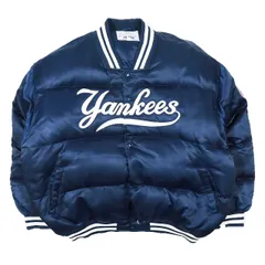 MLB ニューヨークヤンキース ダウンジャケット 刺繍ロゴ 古着 2025年最新】yankees ダウンジャケットの人気アイテム - メルカリ