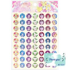 サンスター文具 キミとアイドルプリキュア♪ やったね！シール RPJセット シール ステッカー かわいい 女の子 2304360A 117
