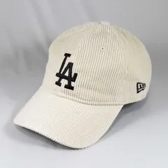 【ニューエラ正規品】ニューエラ New Era® NEW ERA® 帽子 キャップ 9TWENTY Corduroy コーデュロイ ロサンゼルス・ドジャース アイボリー(商品番号：14668031)