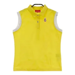 サイズ：40 ARCHIVIO アルチビオ  ノースリーブポロシャツ  イエロー系 [240101321924]# ゴルフウェア レディース ストスト