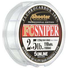 サンライン(SUNLINE) フロロカーボンライン シューター スナイパー 100m 1.5lb ナチュラルクリア 0