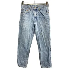 Levi's 550 デニムパンツ W32 リーバイス リラックスフィット ライトブルー コットン メキシコ製 古着卸 アメリカ仕入 2403-787