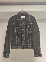 希少 メゾンマルジェラ デニムジャケット ブルゾン 比翼 ブラック Gジャン Maison Margiela MAISON MARGIELA メゾンマルジェラ 1 10 デニム