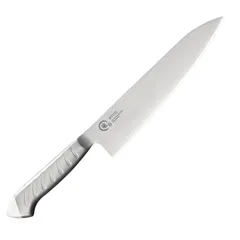 新品 下村工業 日本製 [ 龍治 ステンカラー ] 牛刀 240mm ホワイト モリブデン・バナジウム鋼 食洗器対応 HACCP対応 RYS-15W 新潟 燕三条製