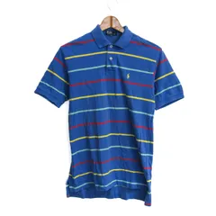 ポロバイラルフローレン ポロシャツ 半袖 大きいサイズ トップス キッズ 男の子用 170サイズ ブルー Polo by Ralph Lauren 【中古】のサムネイル