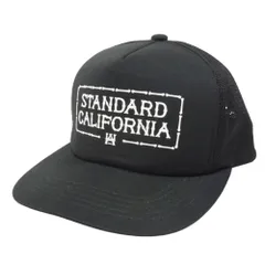 standard california キャップ　ブラック STANDARD CALIFORNIA [スタンダードカリフォルニア] SD Basic