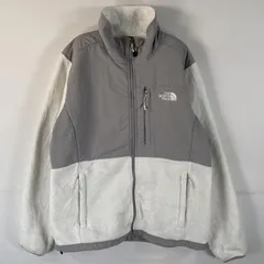 古着 ザ・ノースフェイス THE NORTH FACE フルジップフリースジャケット デナリジャケット ポーラテック L  ホワイト レディース