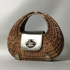 2506-54｜美品｜フルラ パイパー 2WAY バッグ ライトブルー