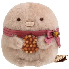 【新品・送料無料】すみっコぐらし チョコレートすみっコてのりぬいぐるみ (喫茶すみっコでチョコレートフェア・ぺんぎん？) MO96601