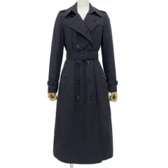 BURBERRY バーバリー CHELSEA トレンチコート 48 ブラック ミッドレングス チェルシー ヘリテージ トレンチコート