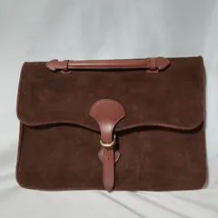【新品・未使用】メンズ用 ビジネスバッグ  スエード生地 訳あり