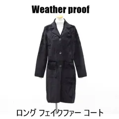 送料無料 アウトレット Weather proof レディース アウター ロング フェイクファー コート 秋冬 #487055 P1030