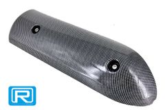 大特価!! リンパーツ公式 ★送料込み★ ズーマー カーボン柄 マフラー カバー ZOOMER スマートディオZ4 AF56 AF57 AF62 AF63 トゥデイHONDA