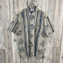 OLD Modigliani 90s モディリアーニ 半袖 ノーカラー シャツ