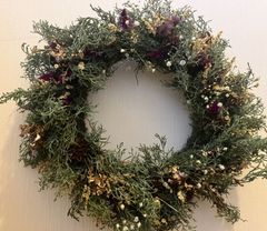 天然素材クリスマスリース30㎝