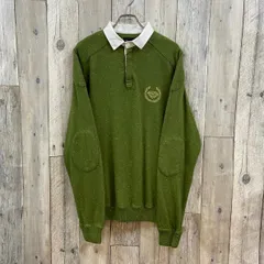 【 Diamond SUPPLY CO. ダイアモンド サプライ 】エルボーパッチ スウェット トレーナー 長袖 ポロシャツ XLのサムネイル