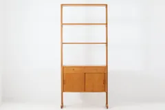 オープンシェルフ/飾り棚 オーク材 北欧家具ビンテージ/DK17098 - メルカリ