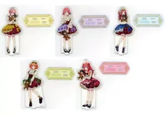 【中古】アクリルスタンド・アクリルパネル 全5種セット クリアスタンド 「ひこくじ 五等分の花嫁* ～どっちの私が好き?～」 G賞