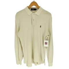 ポロバイラルフローレン Polo by RALPH LAUREN ポニー 刺繍 L/S ポロ シャツ メンズ import：M 
