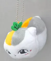 【中古】キーホルダー・マスコット(キャラクター) トリプルニャンコ先生 ぬいぐるみチャーム3号 「アニメ 夏目友人帳展」