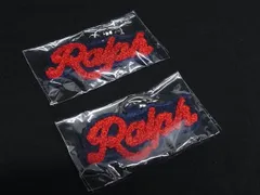 ■未開封■新品■未使用■ RALPH LAUREN ラルフローレン キーホルダー バッグチャーム 2点セット まとめ売り レッド系 DJ8472