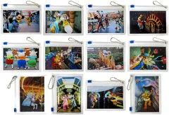 【中古】収納・携帯用アイテム 全12種セット 「ディズニーイマジニング・ザ・マジック スライドジップケース」 東京ディズニーリゾート限定
