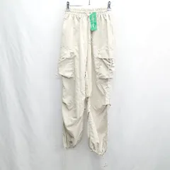 ◇ Θ◎●未使用● SHEIN シーイン ウエストゴム カーゴパンツ サイズXS ベージュ系 レディース E  【1501160000903】