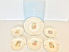 ピーターラビット 大皿 と小皿セット 各５枚　製　未使用品 PETER RABBIT（TM） - 新品未使用ピーターラビットのスモーク