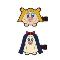 前髪クリップ ポプテピピック　ボブネミミッミ ポプ子ピピ美