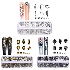 ネイル　パーツ　 ミックス　ストーン ハンドメイド デコ電 ネイルジュエリー