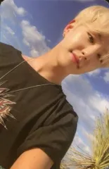 【中古】コレクションカード(男性) SEVENTEEN/HOSHI(ホシ)/斜め・裏面オレンジ・緑/CD「7th Mini Album ： Heng：garae (胴上げ)」(SET Ver.)封入特典フォトカード