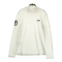 サイズ：2 23区GOLF ニジュウサンクゴルフ  タートルネック長袖Ｔシャツ  ホワイト系 [240101414872] ゴルフウェア レディース ストスト