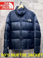 90'S ノースフェイス ヌプシジャケット ブラック THE NORTHFACE NF004AM ダウンジャケット
