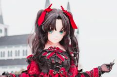 ☆即納 全頭マスク カツラ付き ロック付き NO.514 衣装付き ドール  