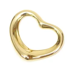 ティファニー TIFFANY&Co. ペンダントトップ オープンハート 18金 /イエローゴールド/750YG