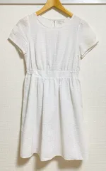 earth music&ecology アースミュージックアンドエコロジー ワンピース ホワイト フレアワンピース チュニック