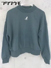 ◇ 179/WG イチナナキュウダブルジー × KANGOL カンゴール スウェット トレーナー サイズFREE グリーン系 レディース 【中古】 【1102180011667】