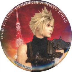 FF7 リバース 東京タワーコラボ メタリックポストカード ザックス