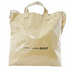 Comme des Garçons SHIRT ギャルソン PVCトートバッグ/ コムデギャルソン・シャツPVCビニールトートバッグ（黄緑