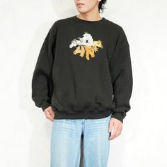 USA VINTAGE Lee HORSE EMBROIDERY DESIGN SWEAT SHIRT/アメリカ古着リーウマ刺繍デザインスウェット