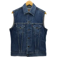 古着 90年代 リーバイス Levi's 70500-04 ユーロモデル デニムベスト イタリア製 メンズM相当 ヴィンテージ/eaa571834