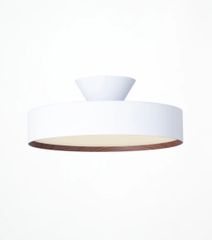 Glow 4000 LED-ceiling light (White＋Light Wood)